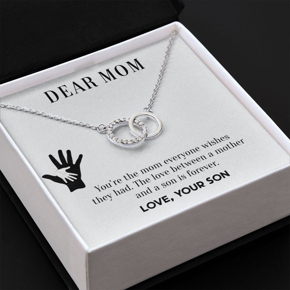 Beautiful Gift For My Mom - Dual Circlet Necklace