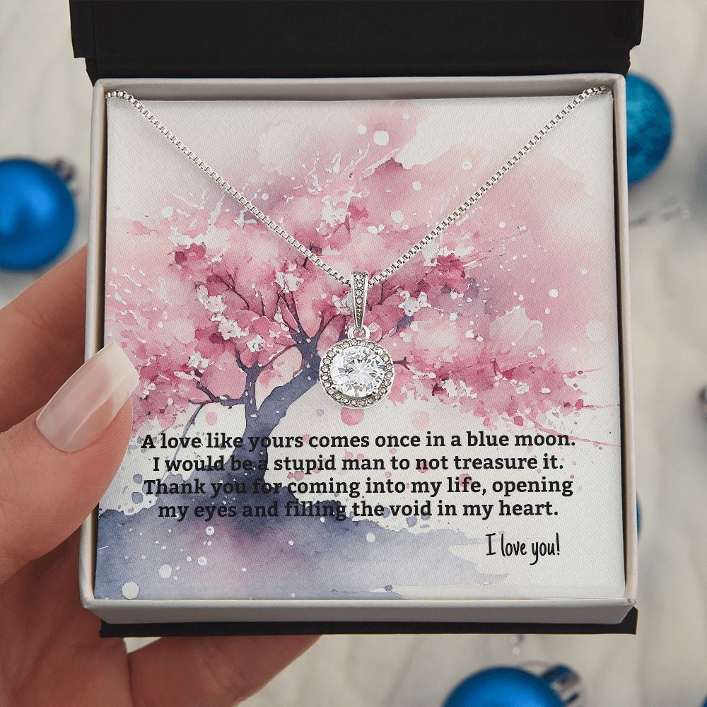 Beautiful Lovely Message Gift For Your Love - Cizzle Drop Necklace