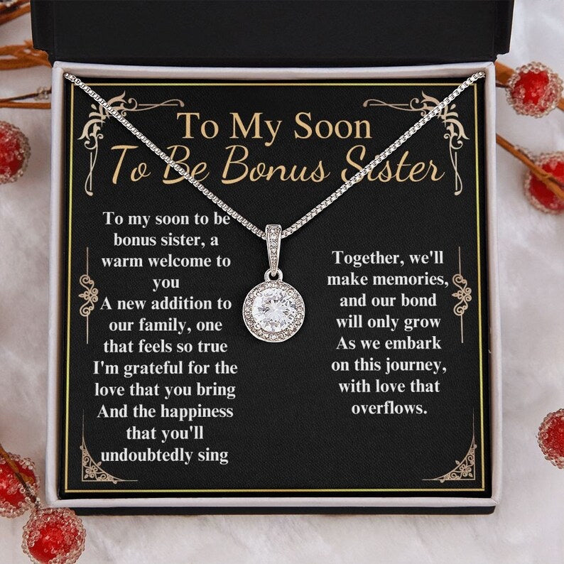 Gift For Your Sister - Cizzle Drop Necklace