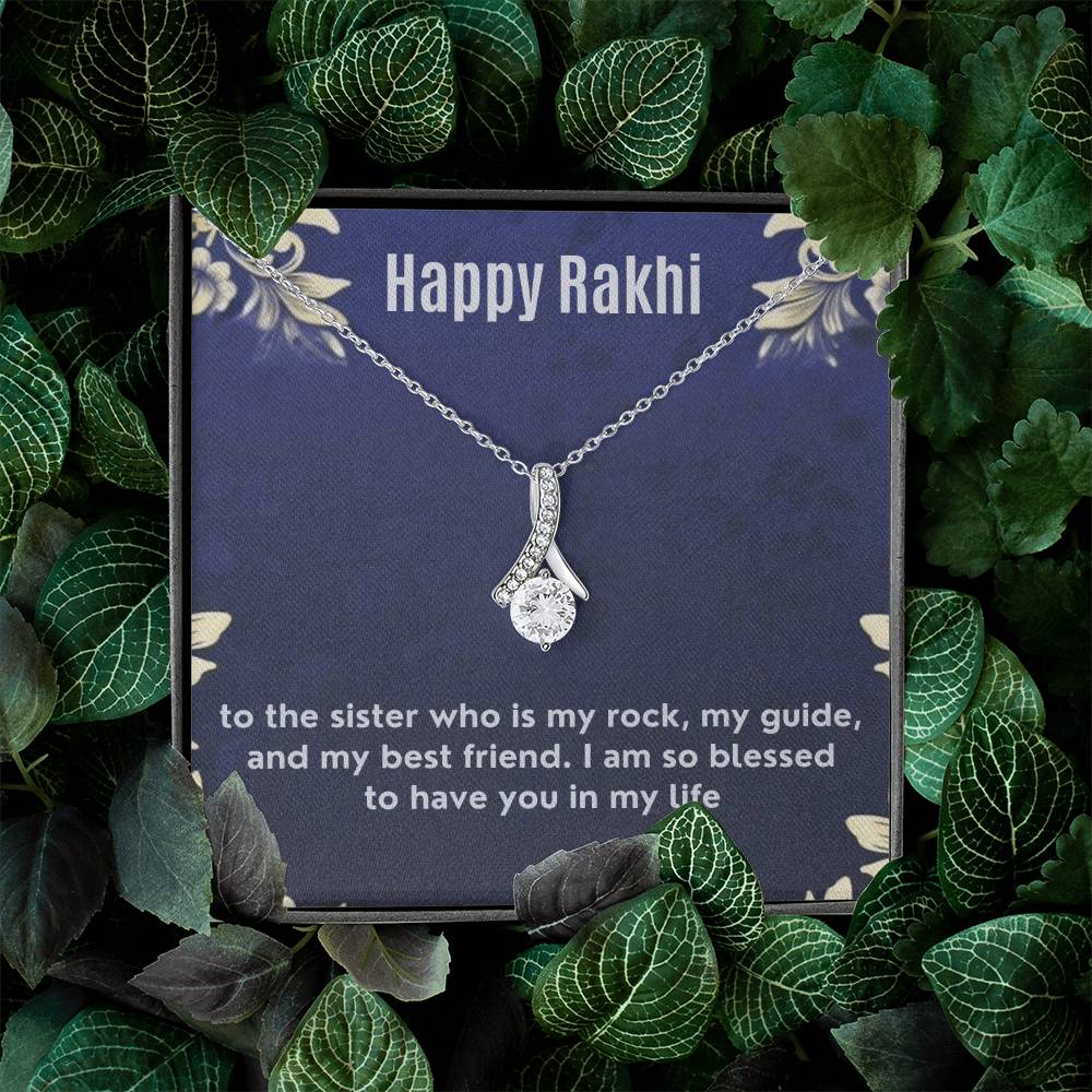 Amazing Rakshabandhan Gift For Sister - 925 Sterling Silver Necklace