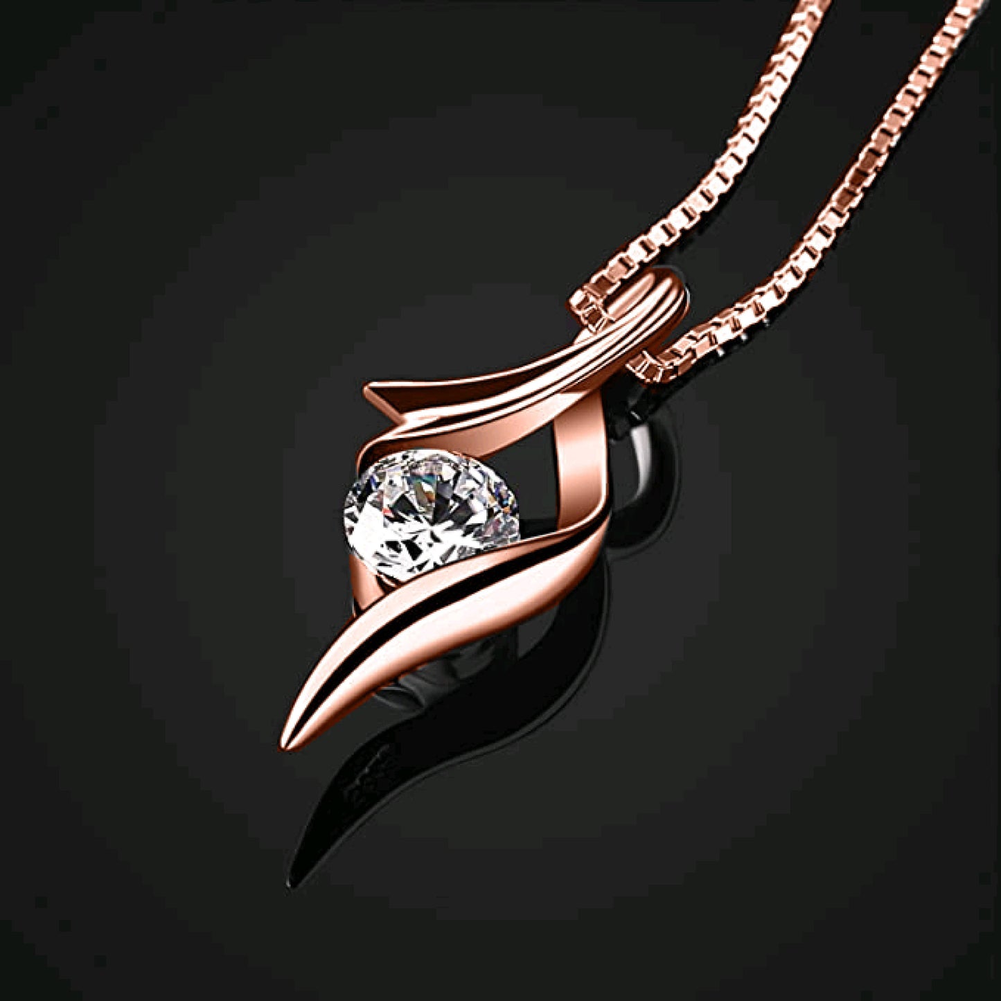 Beautiful Gift To My Son's Girlfriend - Curl $ Necklace