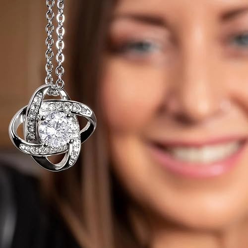 Teddy Box with Interstellar Solitaire Silver Necklace