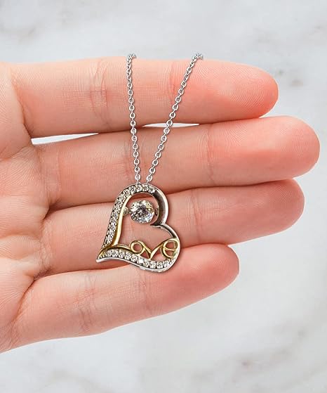 Good Byes Are Always Hard To Say Beautiful Gift To My Friend - Love Heart Necklace