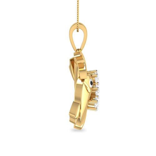 Charming Dolphin Silver Necklace