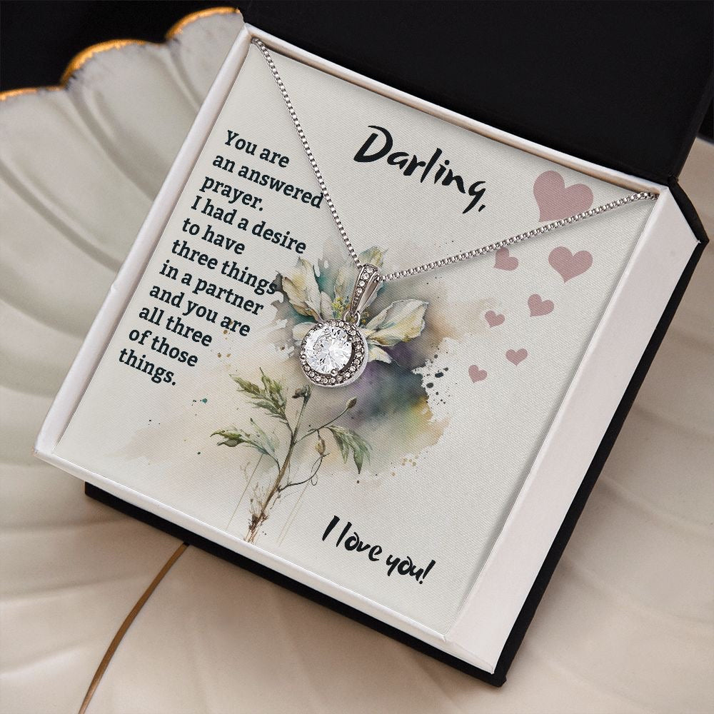 Full of Blessings Gift For Your Love - Cizzle Drop Necklace