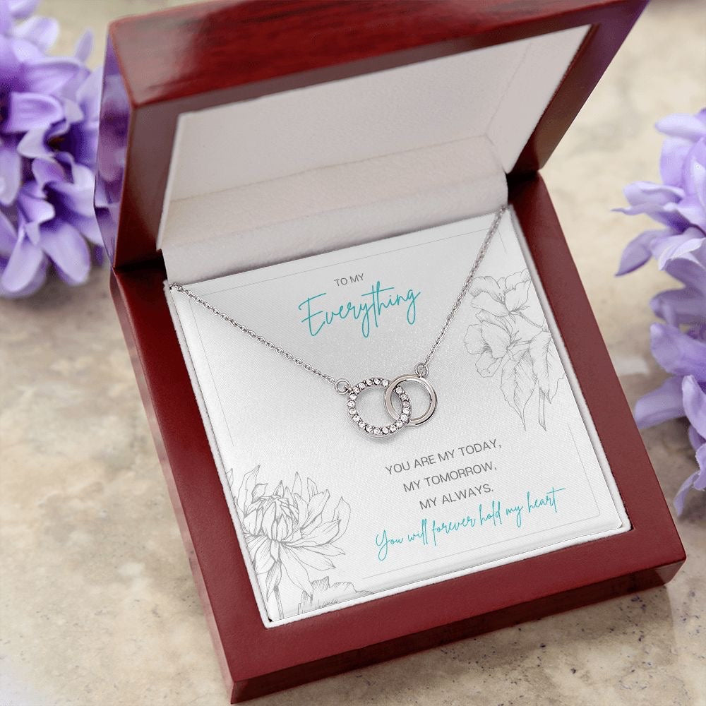 Beautiful Gift For My Wife - Dual Circlet Necklace