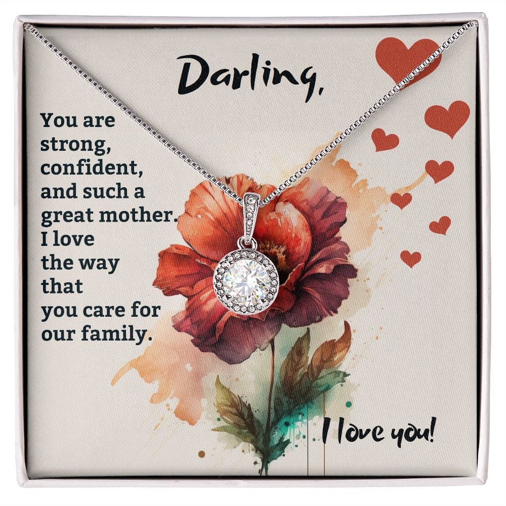 Beautiful Gift For Darling Love - Cizzle Drop Necklace