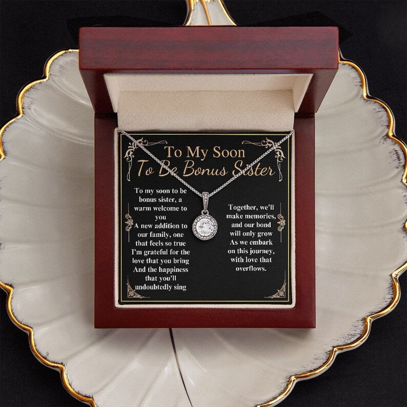 Gift For Your Sister - Cizzle Drop Necklace