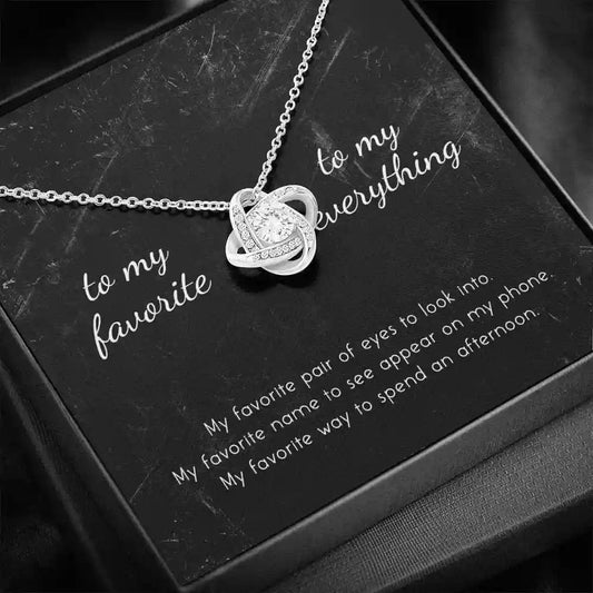 Most Unique Gift For Your Wife - Interstellar Solitaire Necklace