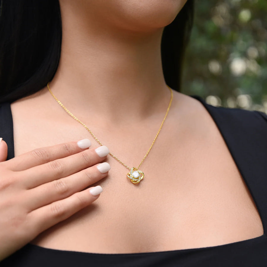 Beautiful Birthday Gift For My Friend - Interstellar Solitaire Necklace