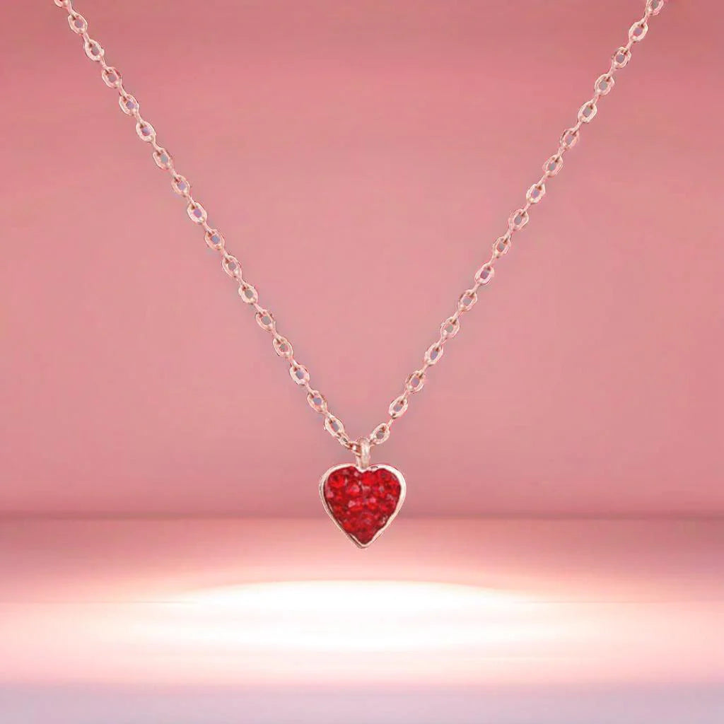Teddy Box with Cute 925 Silver Necklace