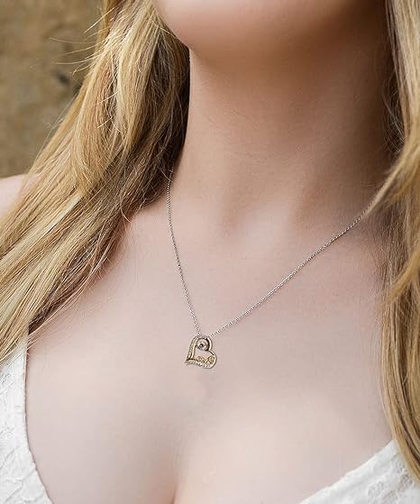 Beautiful Gift To My Future Wife - Love Heart Necklace