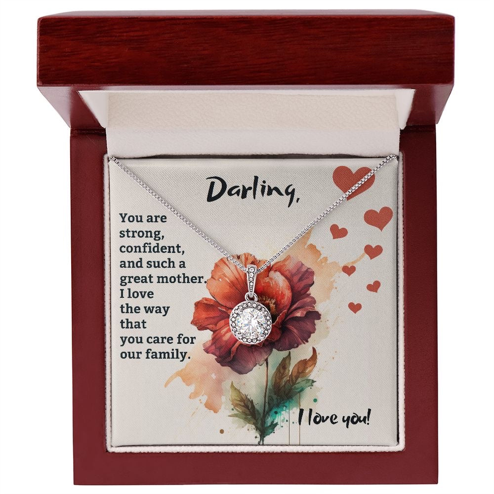 Beautiful Gift For Darling Love - Cizzle Drop Necklace