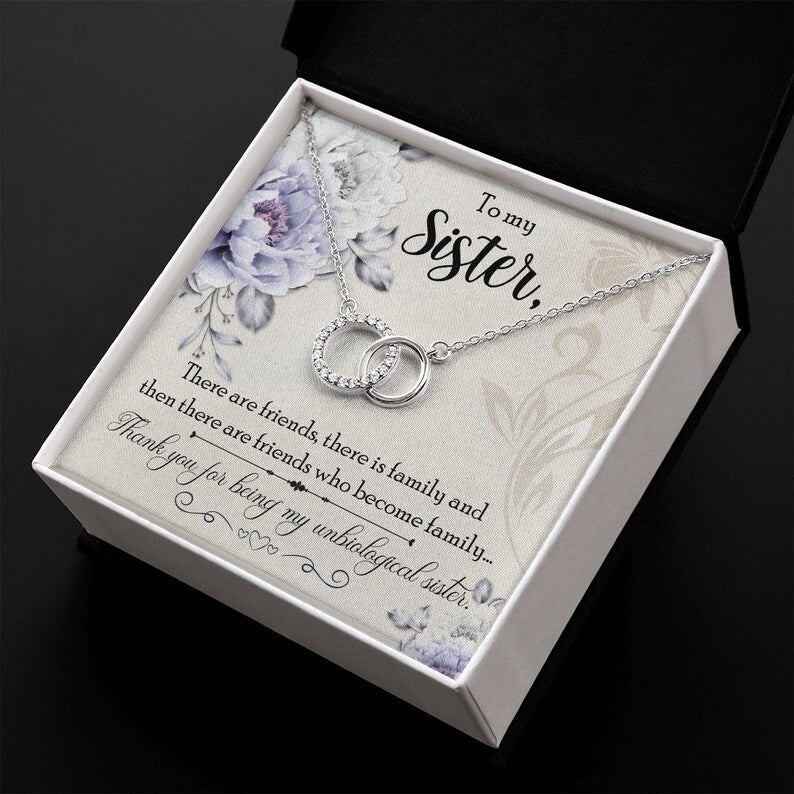 Beautiful Gift For My Sister - Dual Circlet Necklace