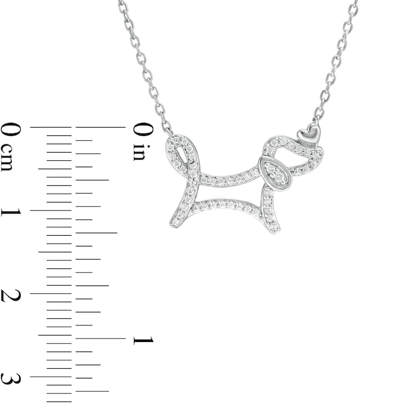 Cute Doggo 925 Silver Necklace
