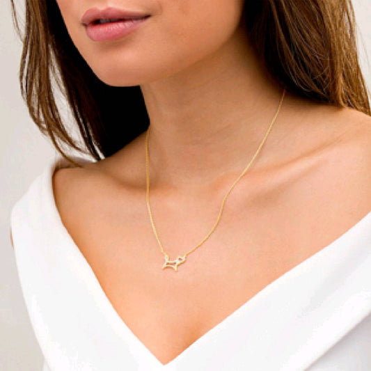 Cute Doggo 925 Silver Necklace