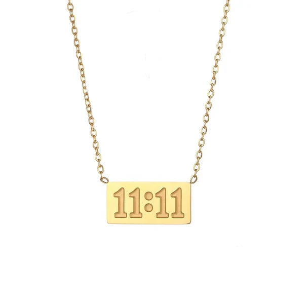 Amazing Gift for Soulmate 1111 Angel Number 925 Silver Necklace