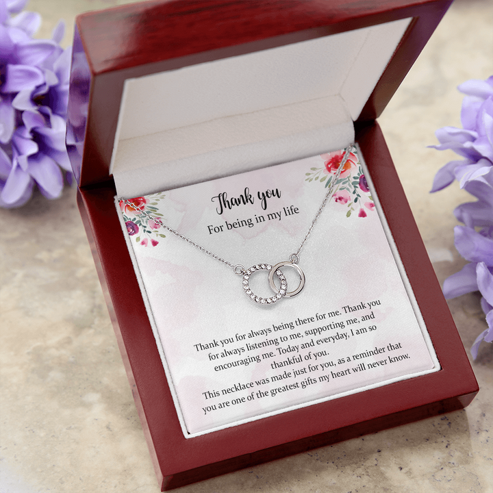Beautiful Gift For My Partner - Dual Circlet Necklacs