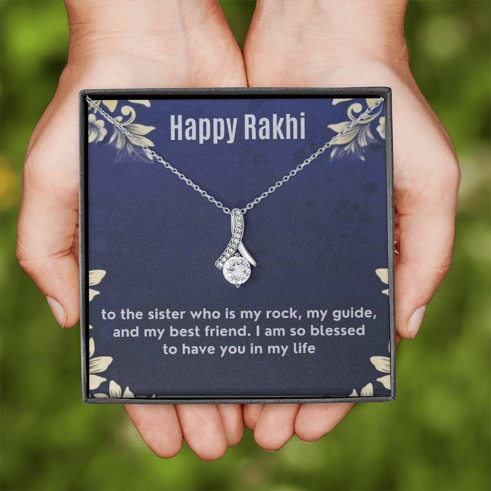 Amazing Rakshabandhan Gift For Sister - 925 Sterling Silver Necklace