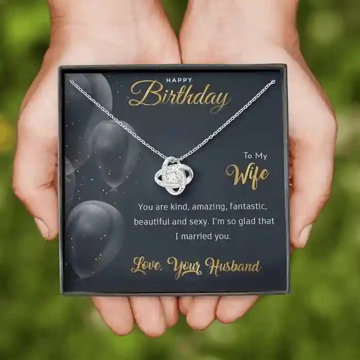 Amazing Surprise Birthday Gift For Wife - Interstellar Solitaire Necklace
