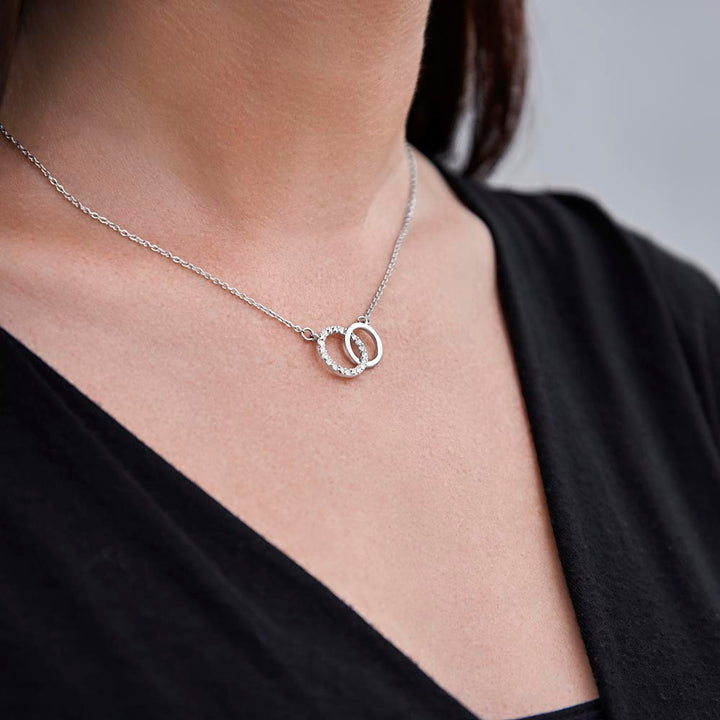 Beautiful Gift For My Wife - Dual Circlet Necklace