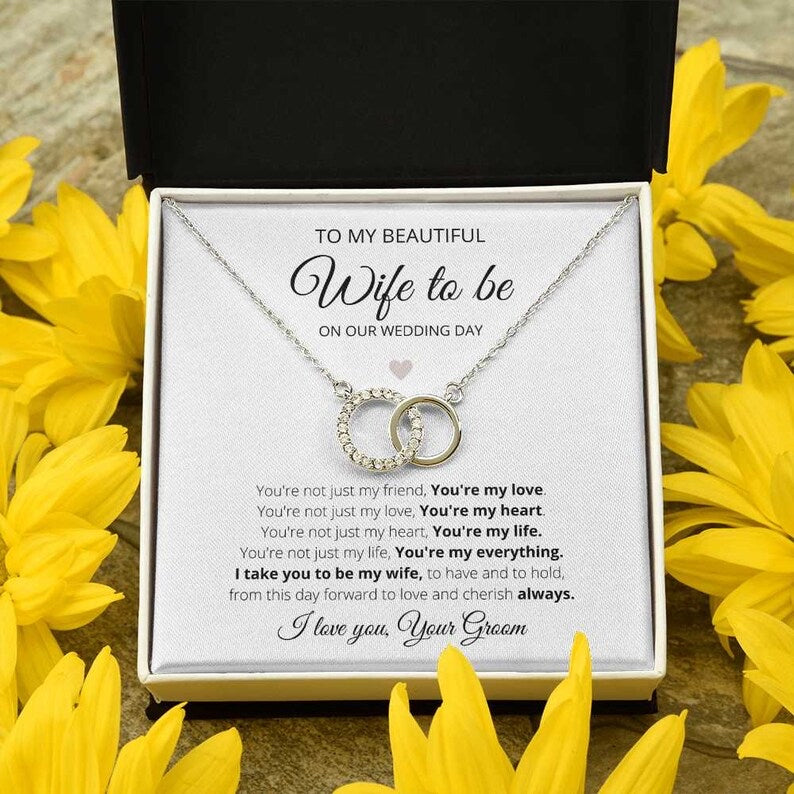 Beautiful Gift For Your Fiancé/Girlfriend - Dual Circlet Necklace