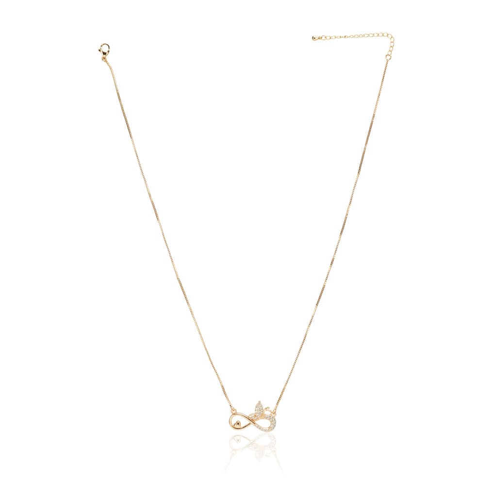 Infinity 925 Sterling Silver Necklace