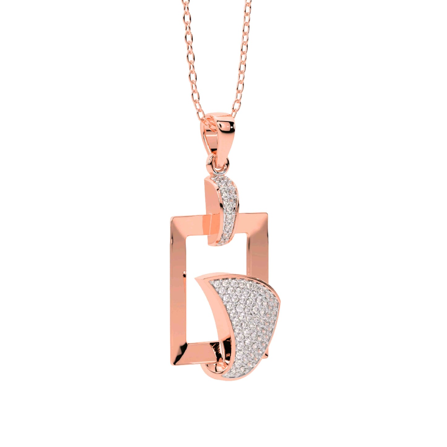 Photo Frame 925 Silver Necklace