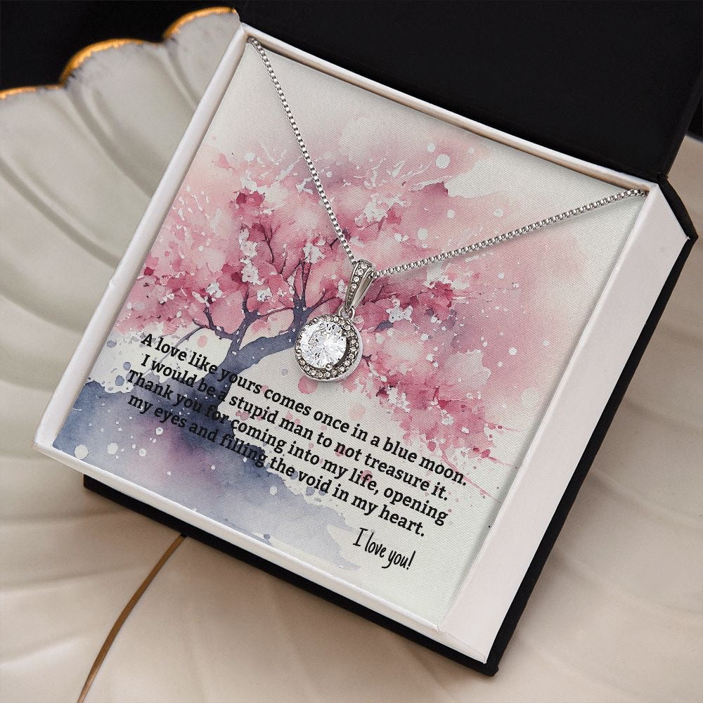 Beautiful Lovely Message Gift For Your Love - Cizzle Drop Necklace