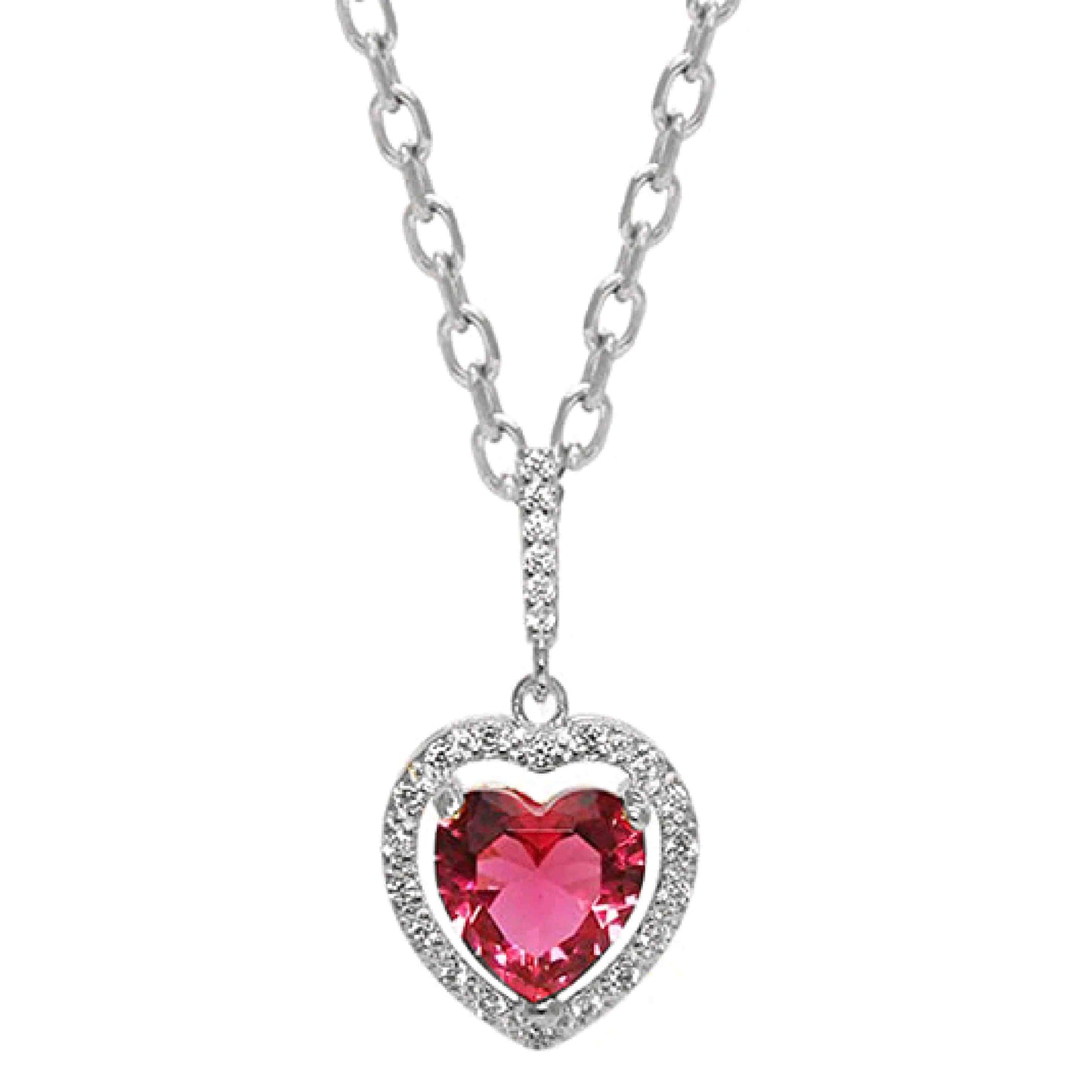 Teddy Box with Cute 925 Silver Necklace