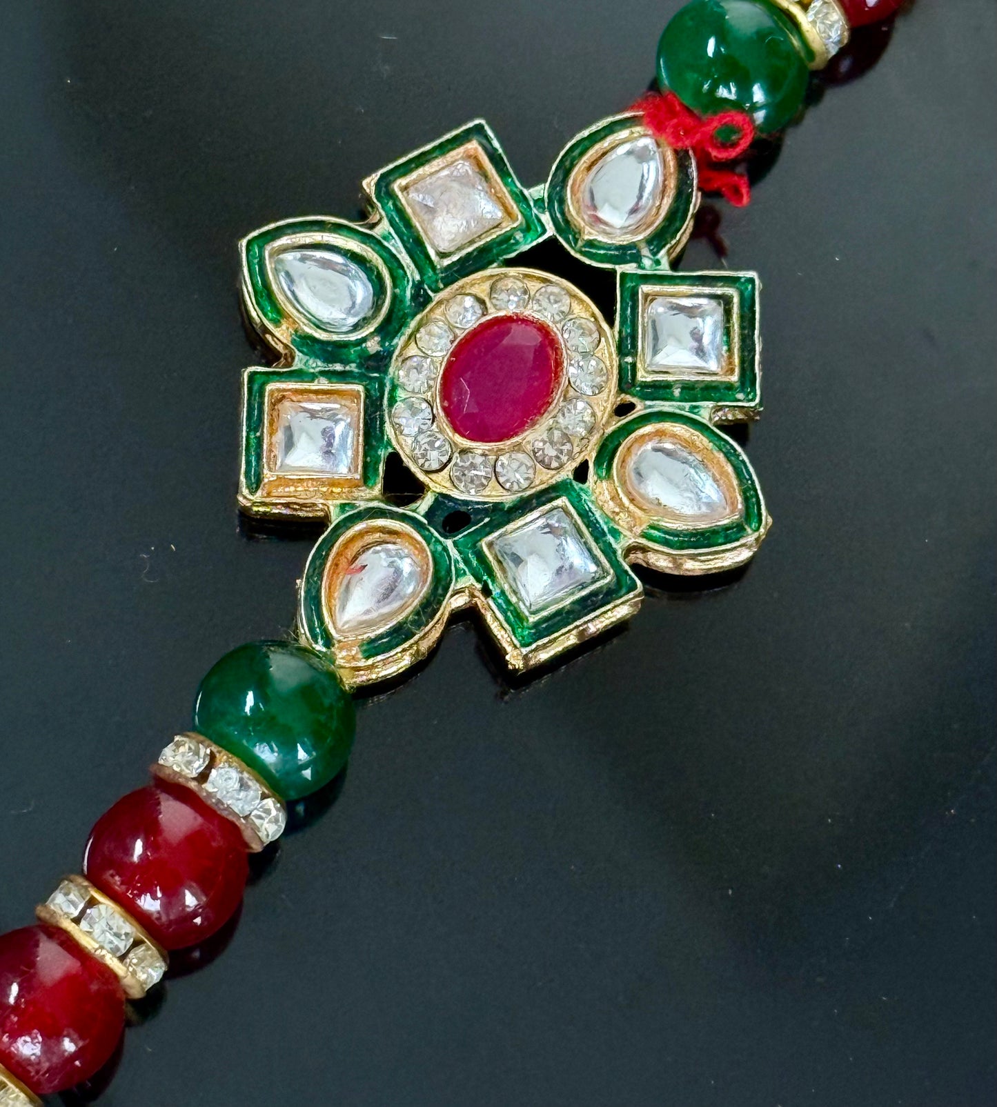 Handmade Silver With Gold Plated Rakhi