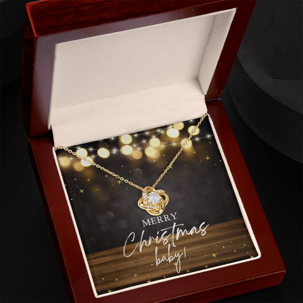 Christmas Gift For My Love - Interstellar Solitaire Necklace