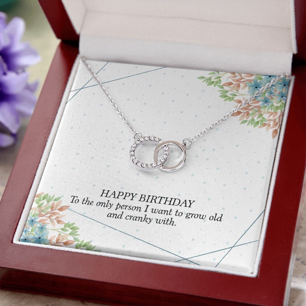 Beautiful Birthday Gift For My Partner - Dual Circlet Necklace