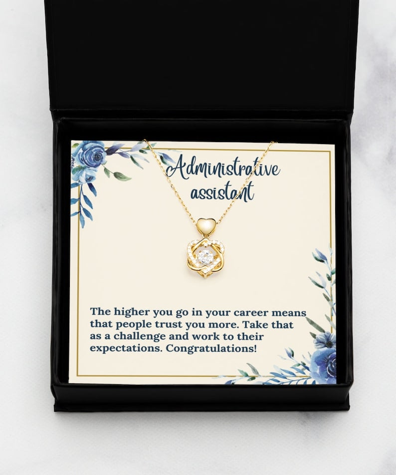 Heartwarming Gift for Your Colleague - Dancing Heart Necklace