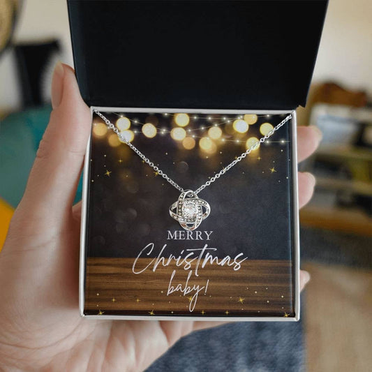 Christmas Gift For My Love - Interstellar Solitaire Necklace