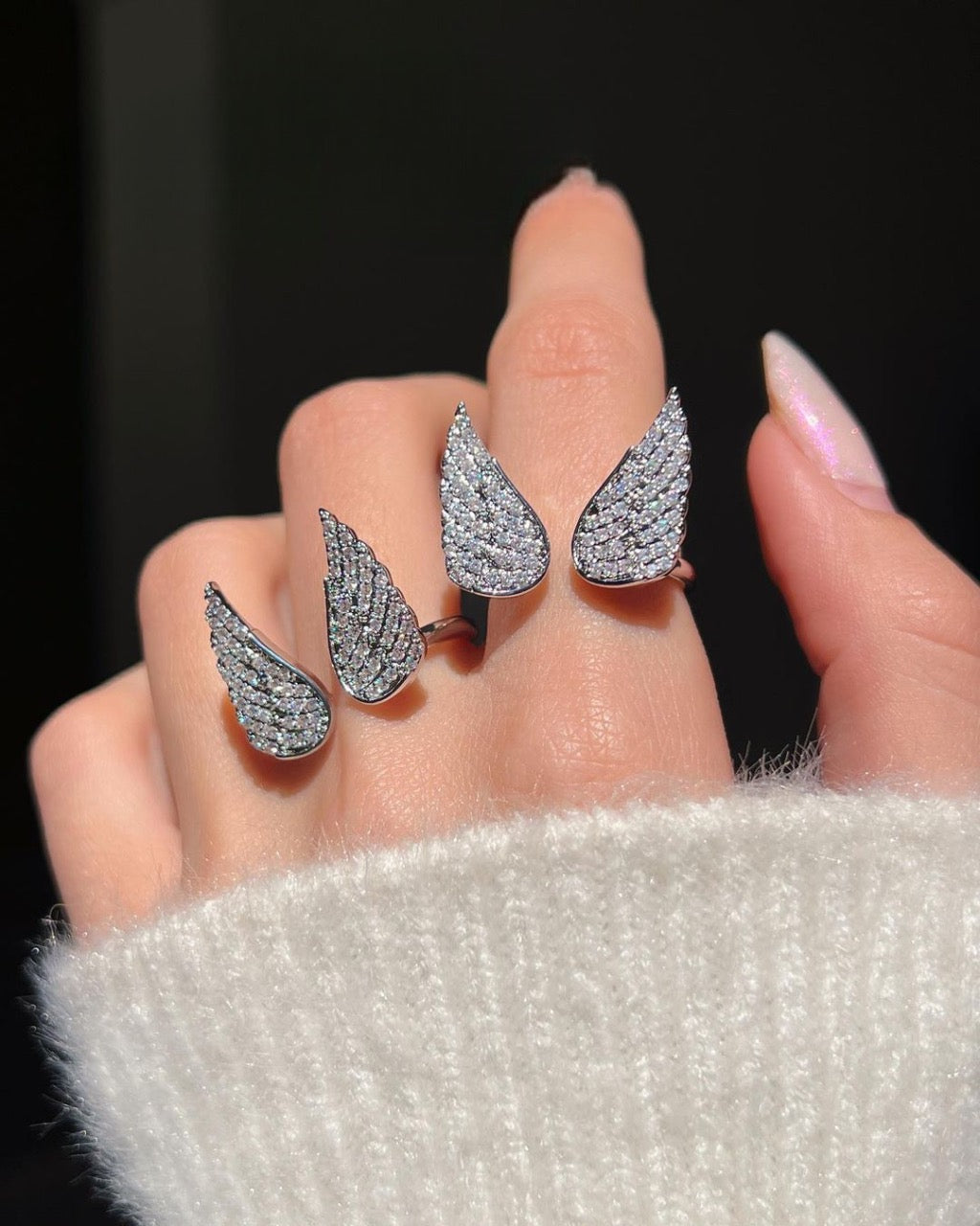 Flying Wings 925 Silver Ring