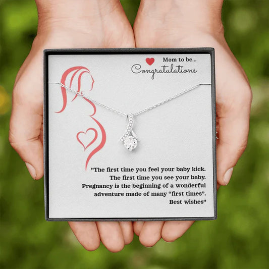 For New Mom to Be - 925 Sterling Silver Necklace