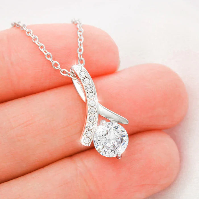 Rose Stem 925 Sterling Silver Necklace Gift Set
