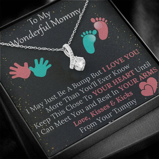 To Wonderful Mom - 925 Sterling Silver Necklace
