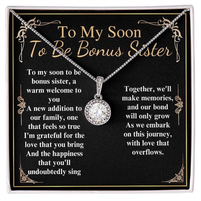 Gift For Your Sister - Cizzle Drop Necklace