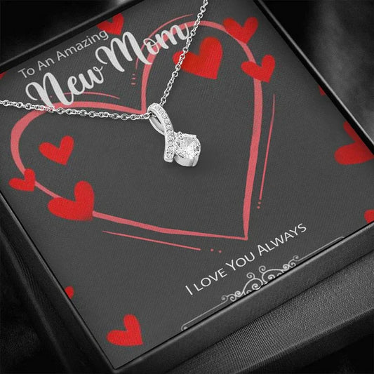 Heart-Touching Gift For Pregnant Woman/New Mom - 925 Silver Necklace
