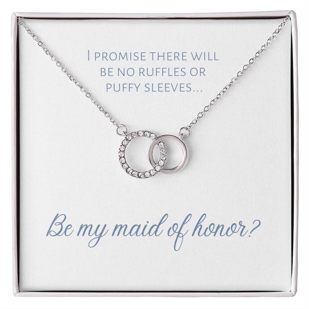 Lovely Gift For My Love - Dual Circlet Necklace