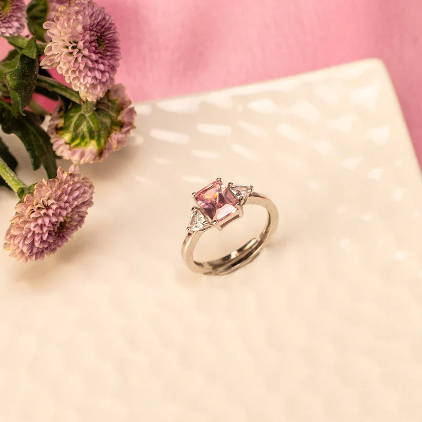 Main Character Diamond Ring - 925 Silver