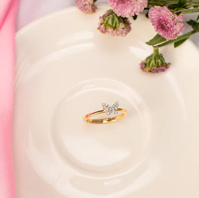 Classic Butterfly Ring - 925 Silver - Limited Edition Drop