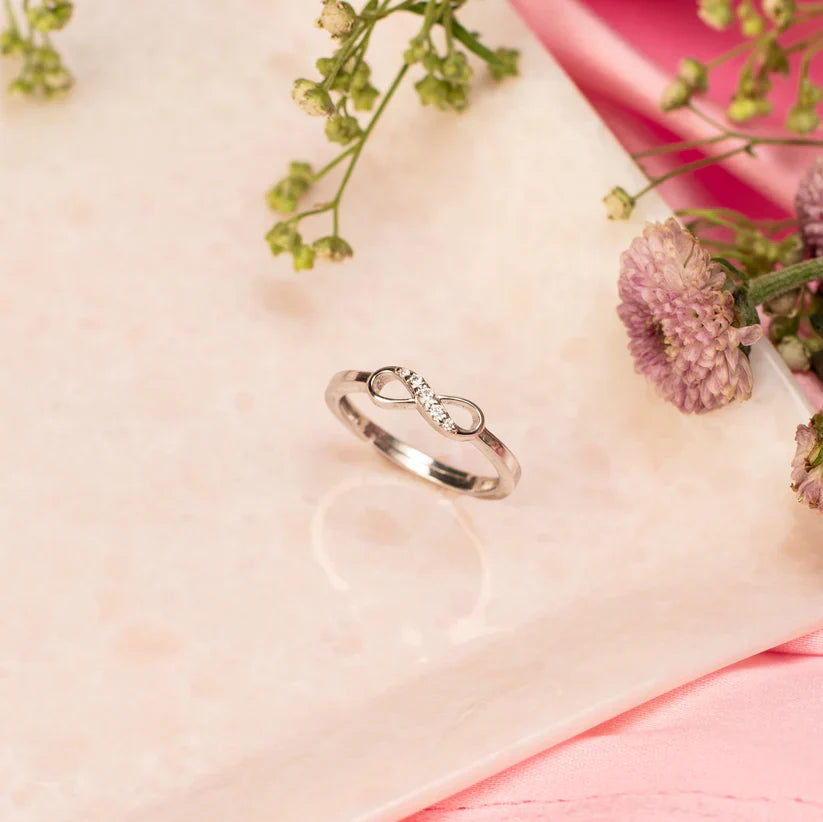 Infinity Ring - 925 Silver