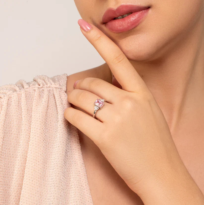 Main Character Diamond Ring - 925 Silver
