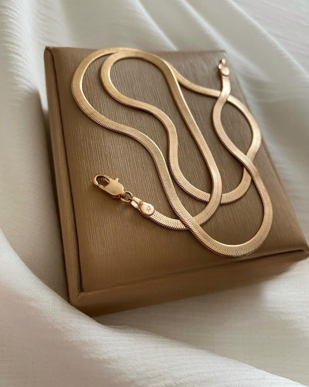 Pure Silver Snake Chain with Gold & Rose Gold Plated
