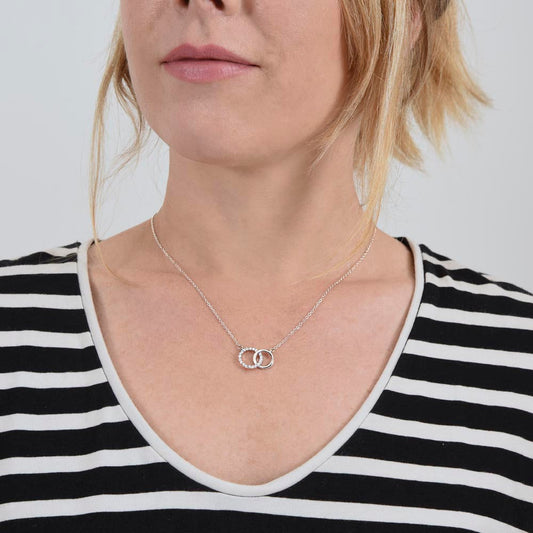 Beautiful Gift For Appreciation - Dual Circlet Necklace