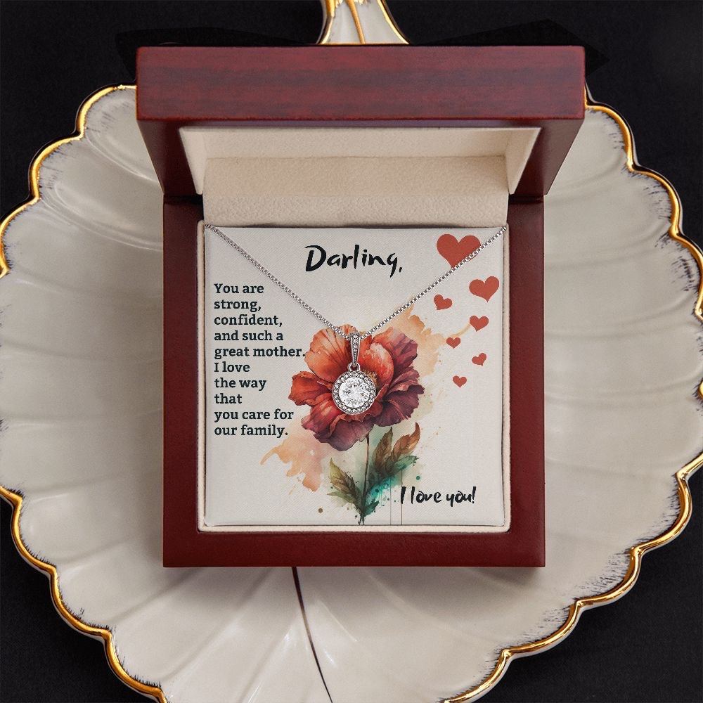 Beautiful Gift For Darling Love - Cizzle Drop Necklace