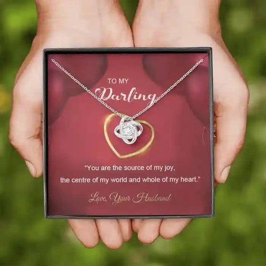 Mesmarizing Gift For Your Wife - Interstellar Solitaire Necklace